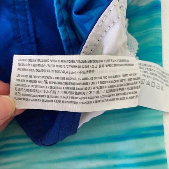 Hollister California Epic Flex Stretch Board Shorts Men’s Size 28 Blue Nautical - Picture 11 of 11